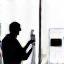 Icon of certified engineer installing smart energy meter with ease and care